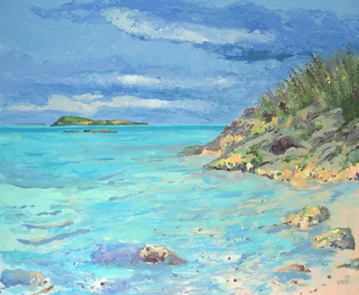 15_John_Plunkett_Landscape_Pigeon_Cay_Little_Exuma_Study_1